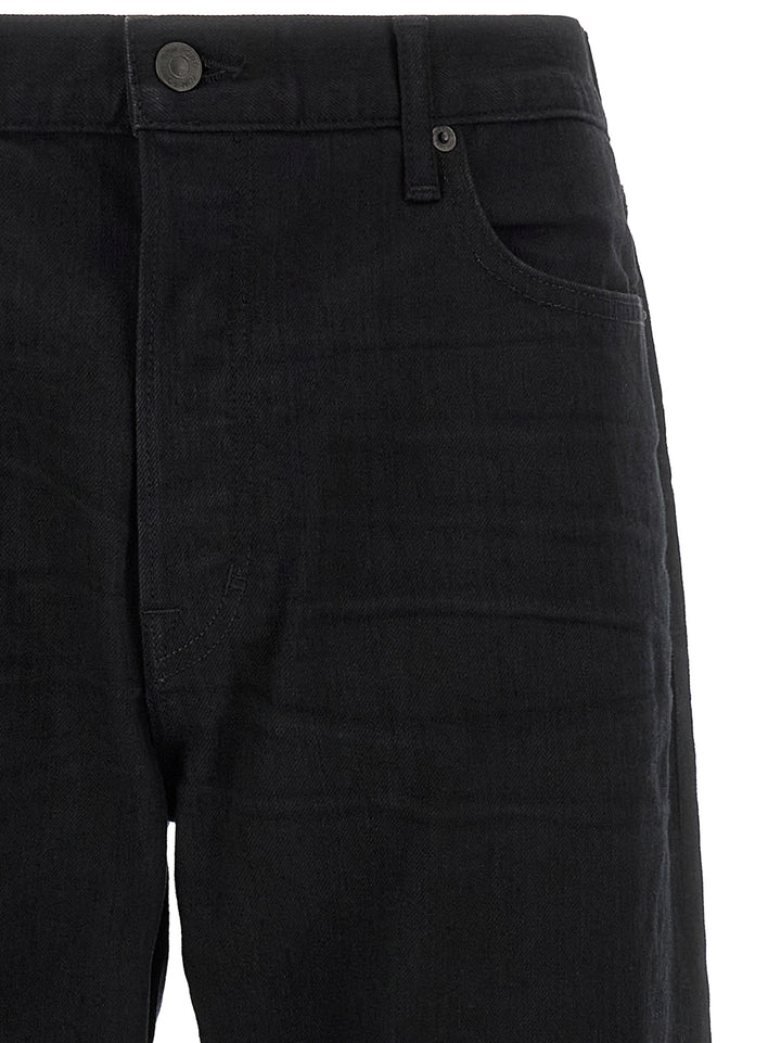 Tom Ford Black Cotton Straight-Leg Jeans