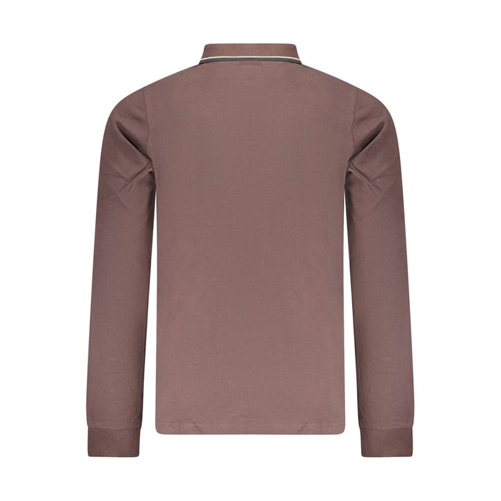 Norway 1963 Brown Cotton Mens Polo