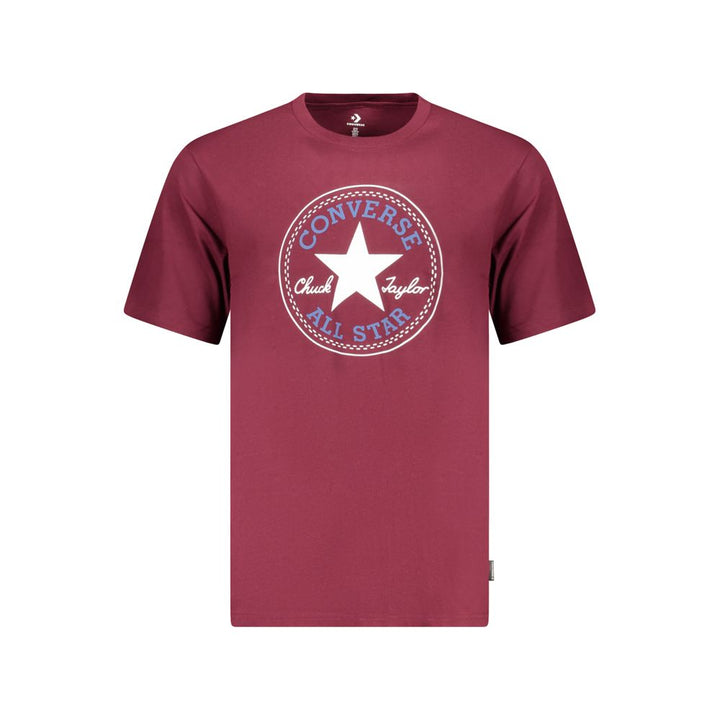 Converse Red Cotton T-Shirt