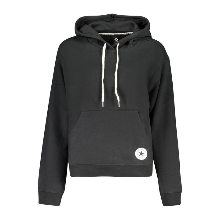 Converse Black Cotton Sweatshirt