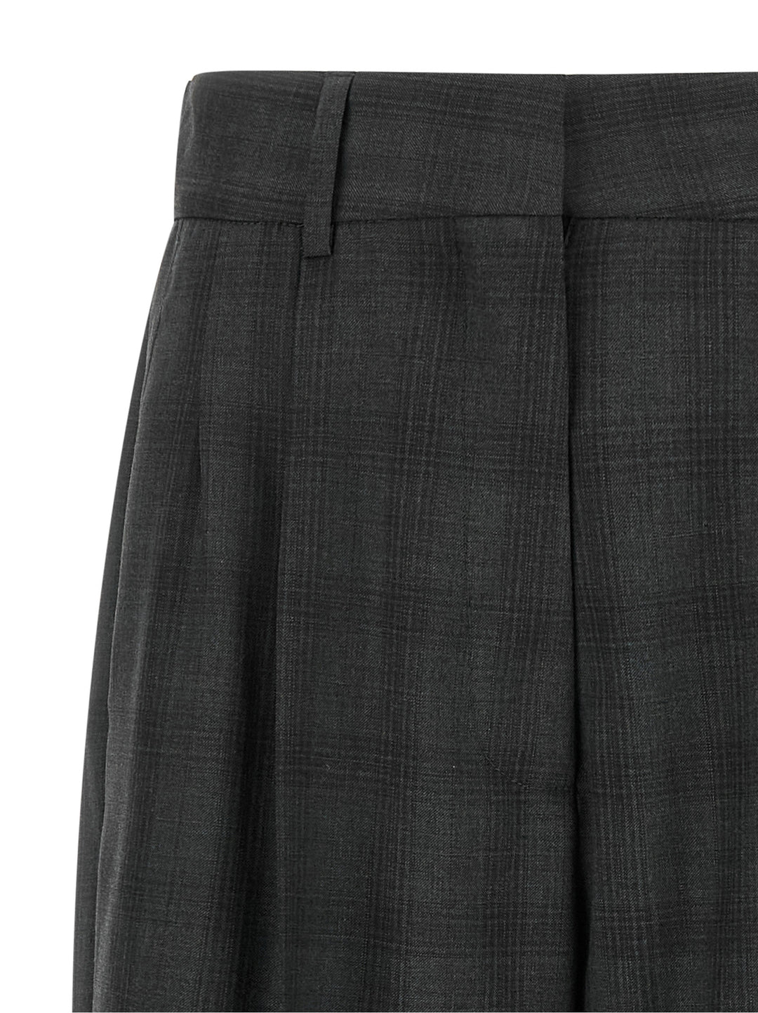 Blazé Milano Gray Virgin Wool Dress Pants