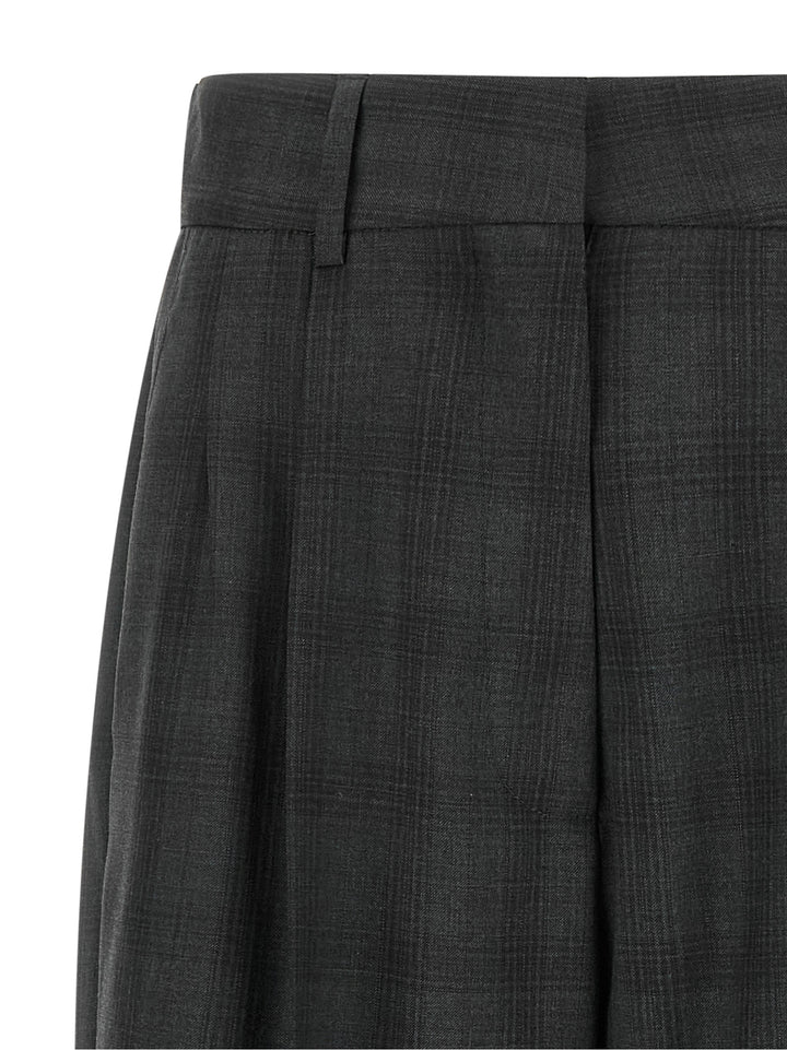 Blazé Milano Gray Virgin Wool Dress Pants