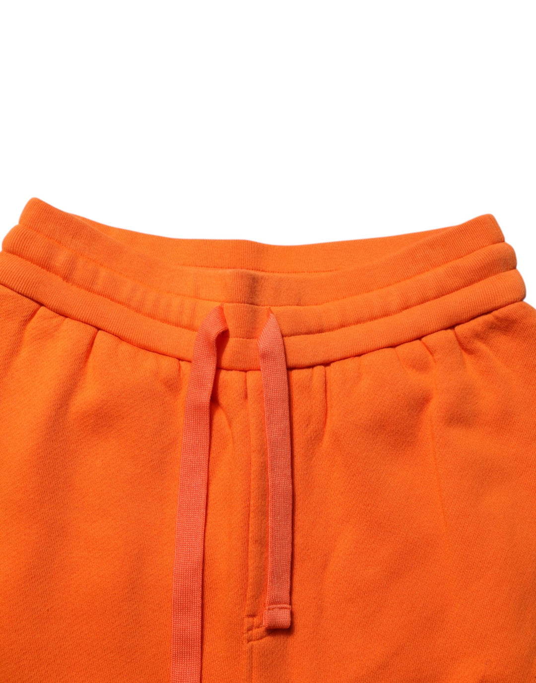 Dolce &amp; Gabbana Orange Cotton DGVIB3 Men Trackpants Pants