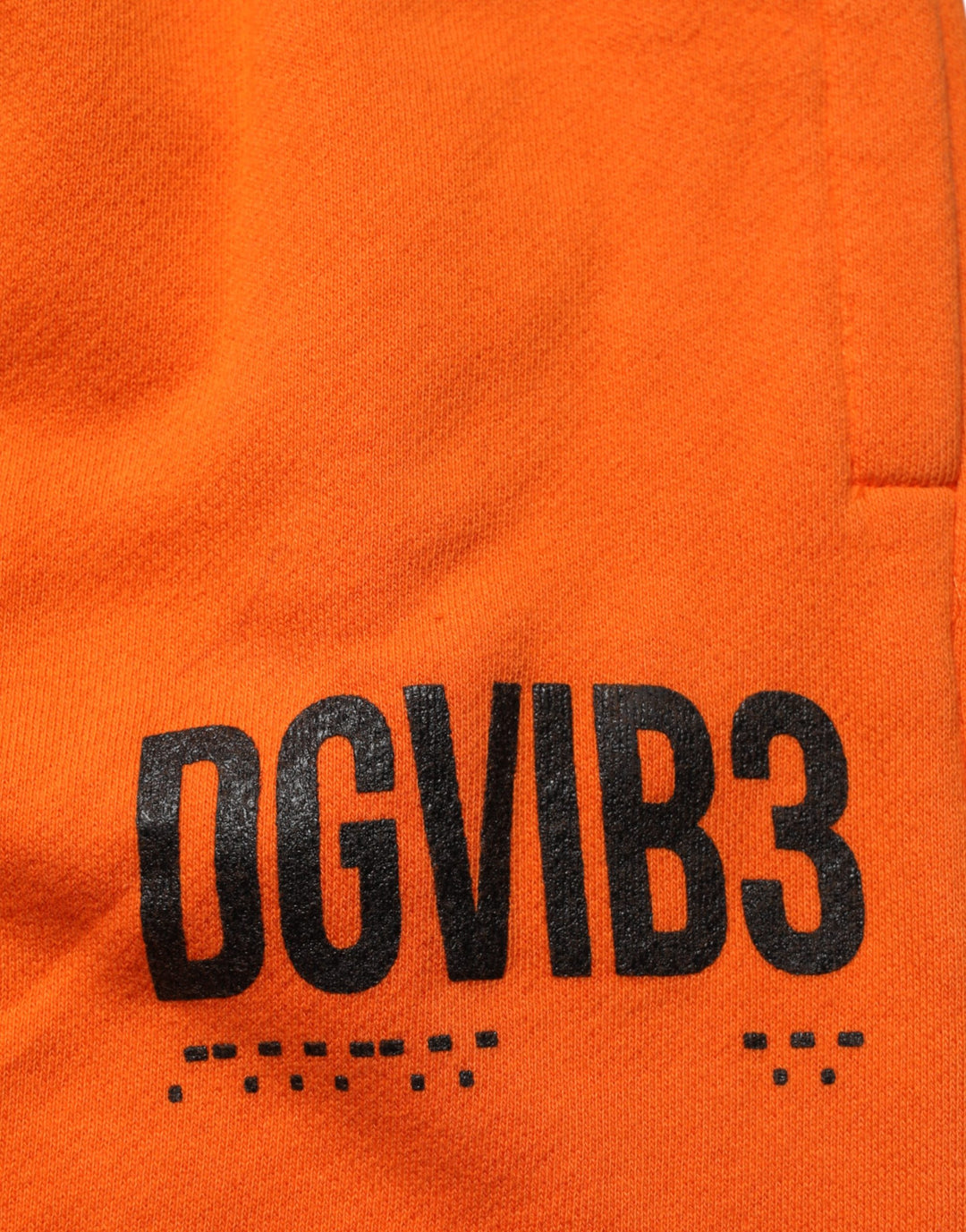 Dolce &amp; Gabbana Orange Cotton DGVIB3 Men Trackpants Pants