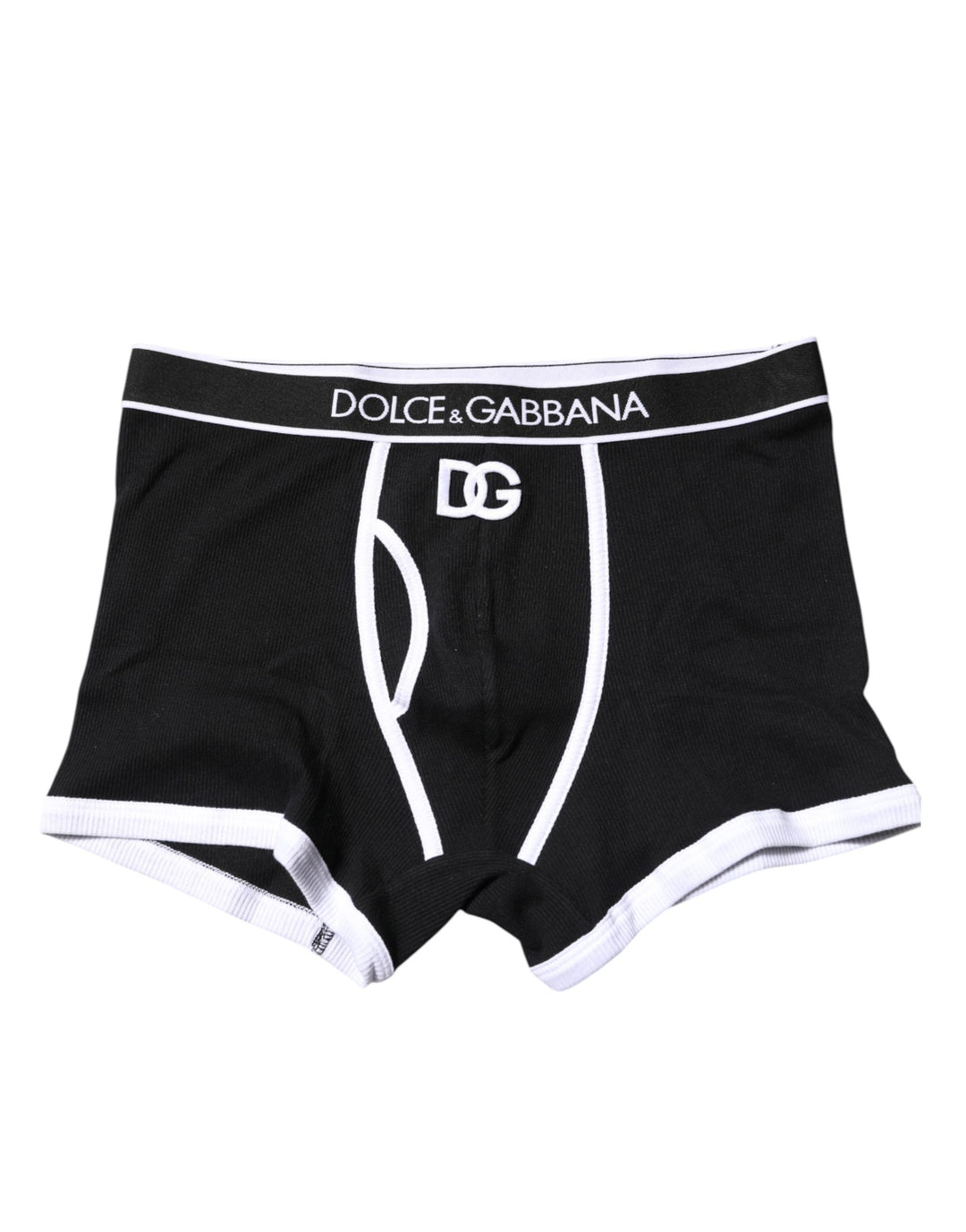 Dolce &amp; Gabbana Black DG Interlock Regular Boxer Underwear