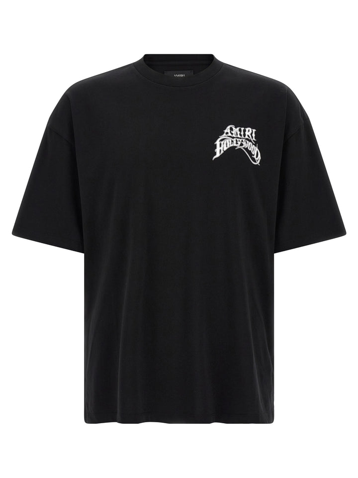 Amiri Black Cotton T-Shirt