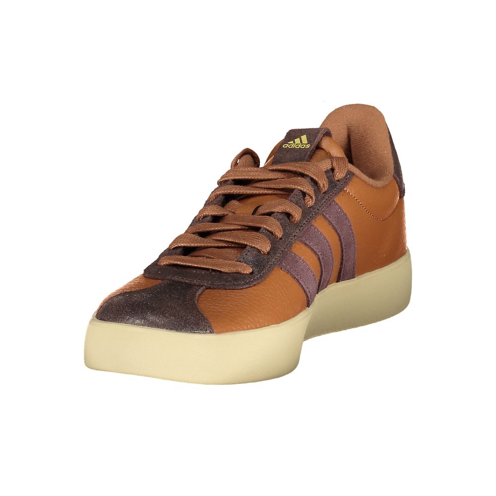 Adidas Brown Polyurethane Mens Sneaker