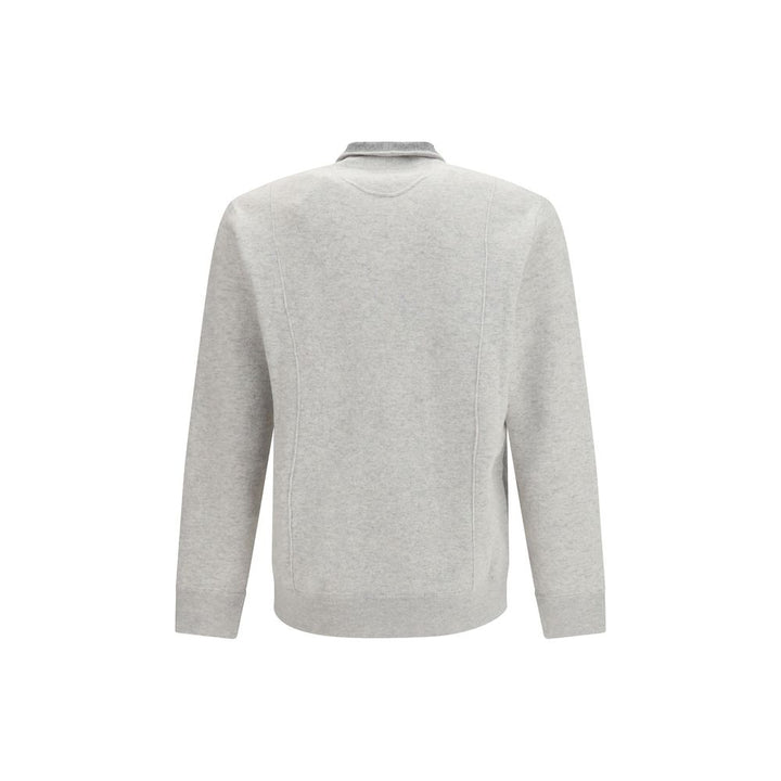Brunello Cucinelli Gray Cashmere Cardigan