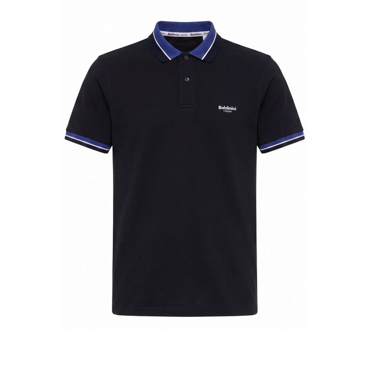 Baldinini Trend Blue Cotton Men&