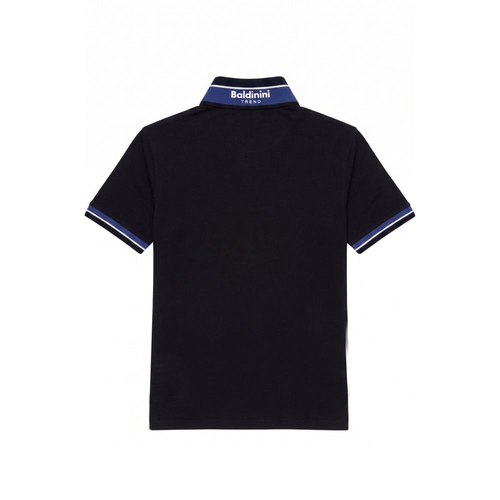 Baldinini Trend Blue Cotton Men&