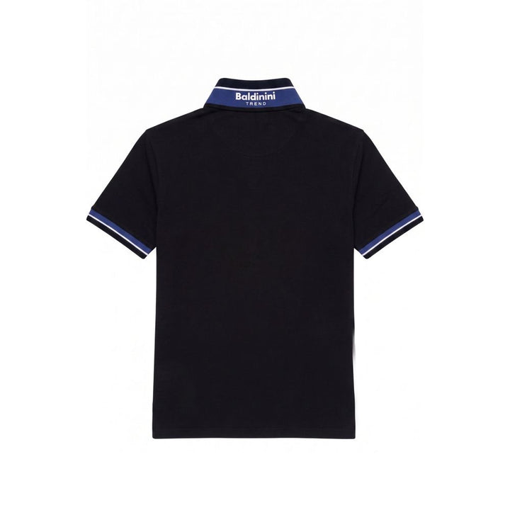 Baldinini Trend Blue Cotton Men&