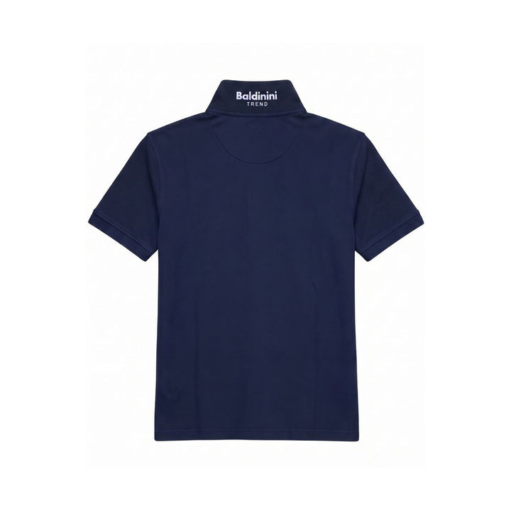 Baldinini Trend Blue Cotton Men&
