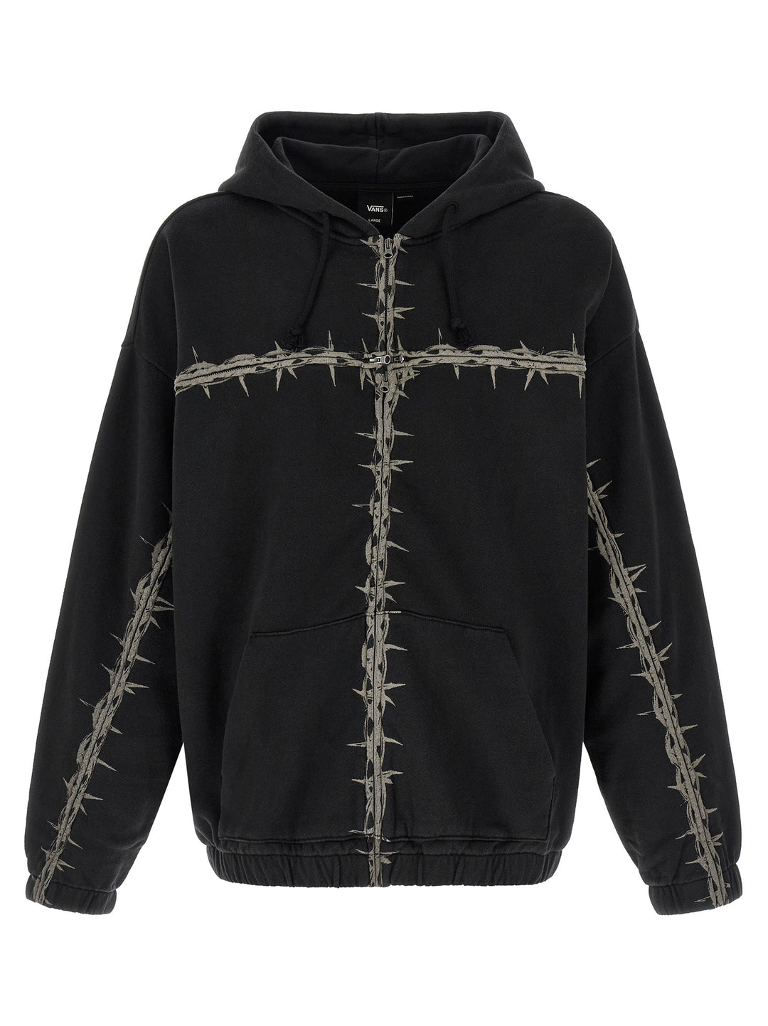 Vans Black Cotton Sweatshirt