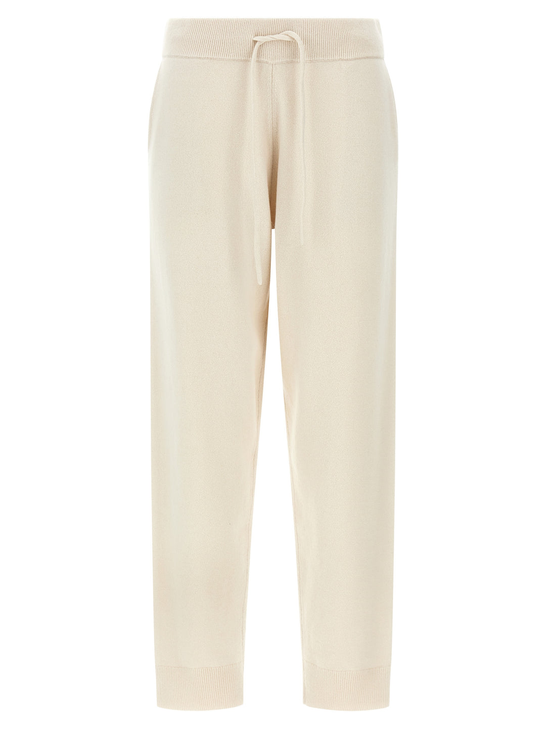 Yves Salomon White Wool Athletic Pants
