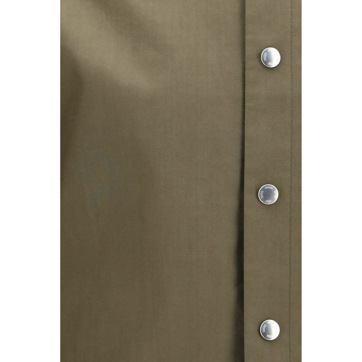 Fendi Bicolor Polyester Full-Length Jacket