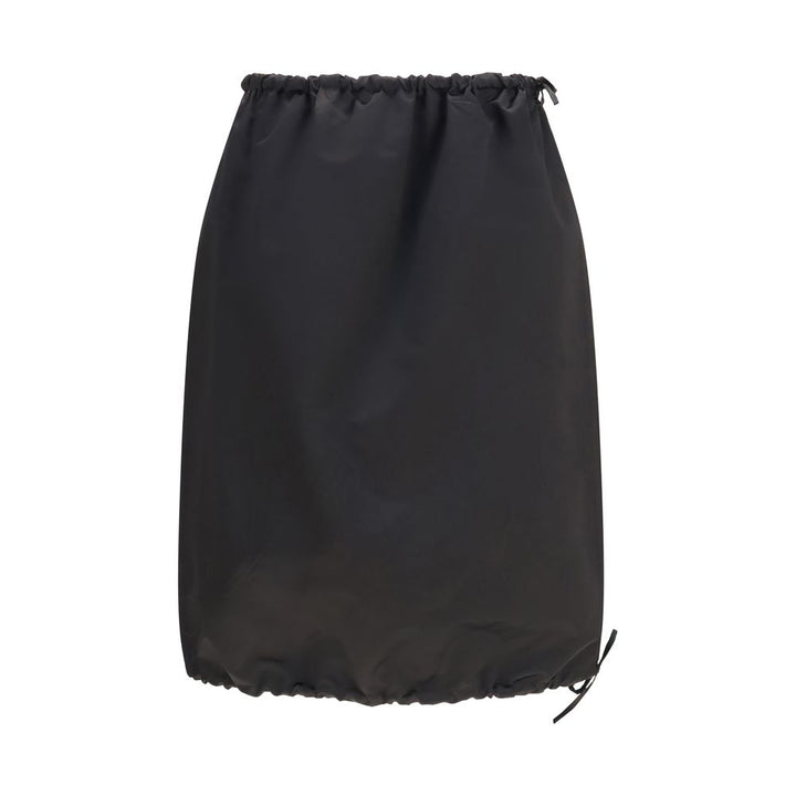 Fendi Black Cotton Mini Skirt
