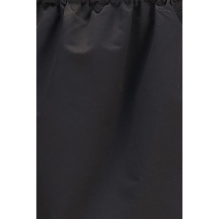 Fendi Black Cotton Mini Skirt