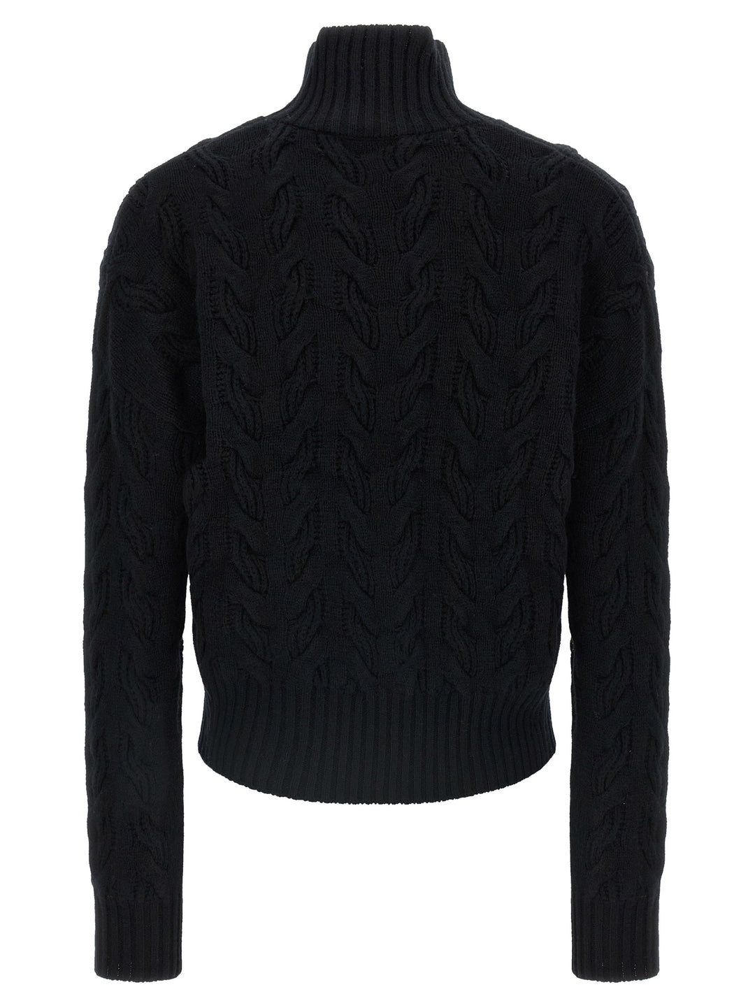 Max Mara Black Wool Cardigan