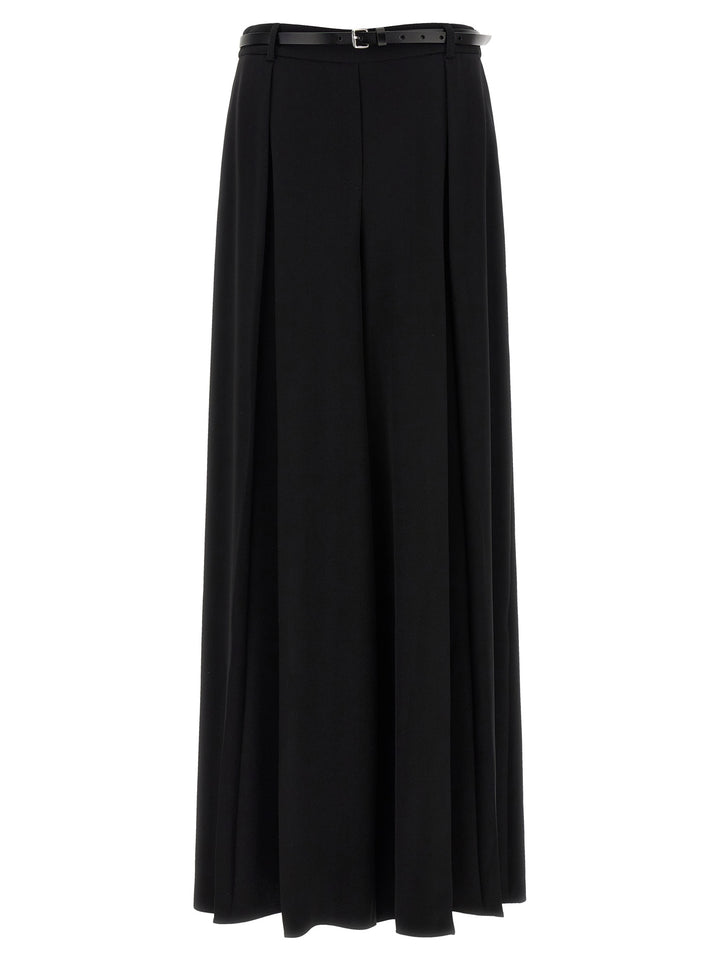 P.A.R.O.S.H. Black Polyester Casual Pants