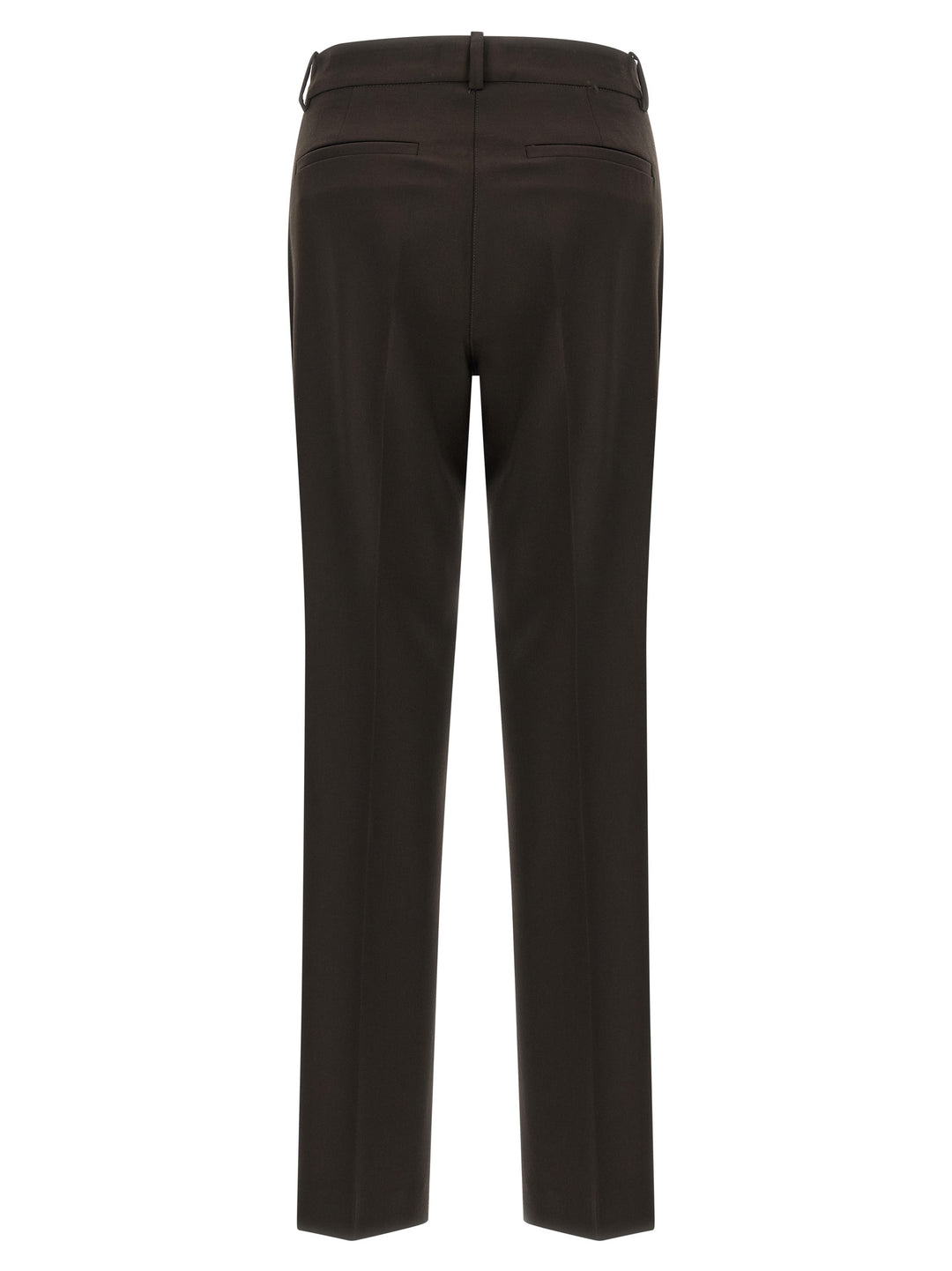 P.A.R.O.S.H. Brown Virgin Wool Dress Pants