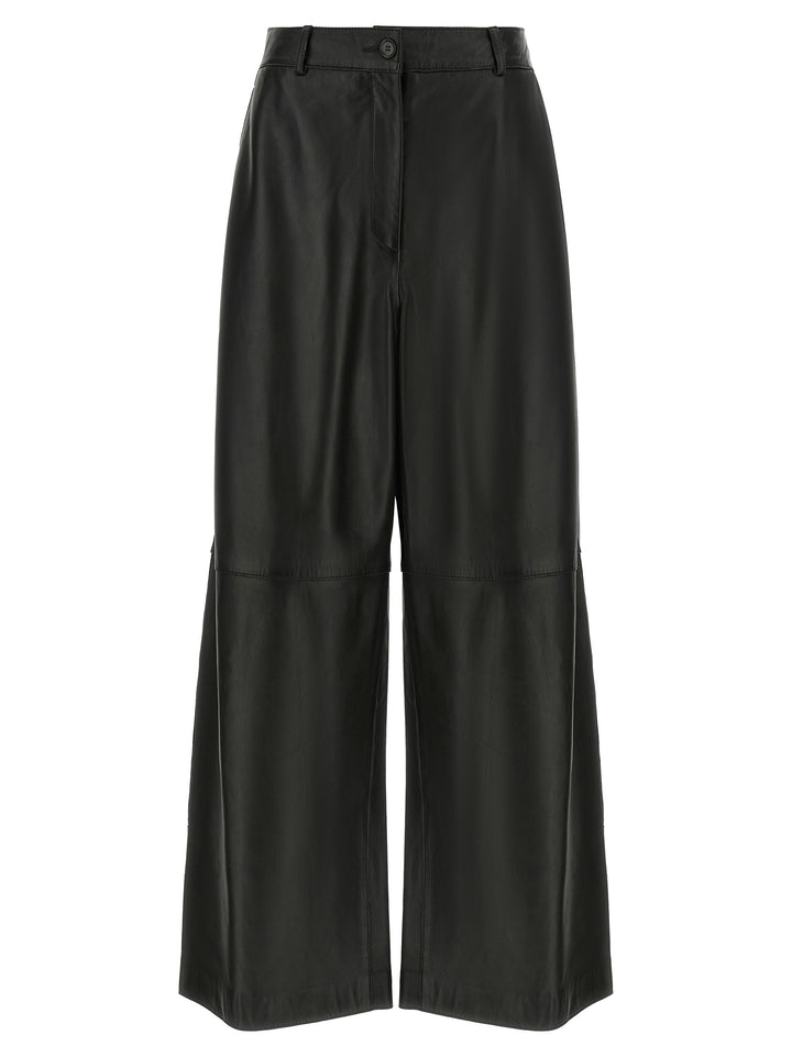 P.A.R.O.S.H. Black Leather Pants