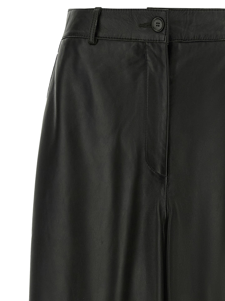 P.A.R.O.S.H. Black Leather Pants