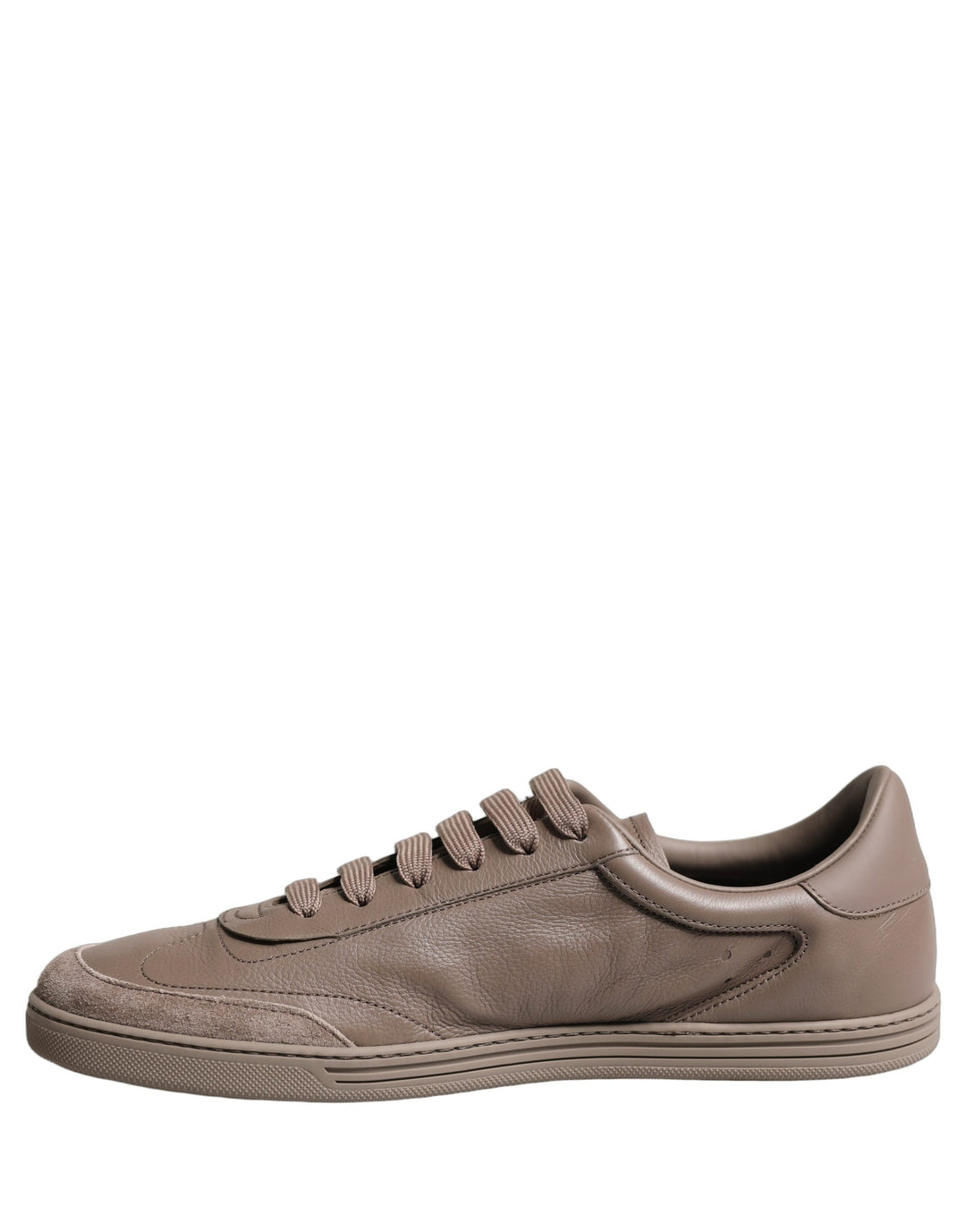 Dolce &amp; Gabbana Taupe Saint Tropez Low Top Sneakers Shoes