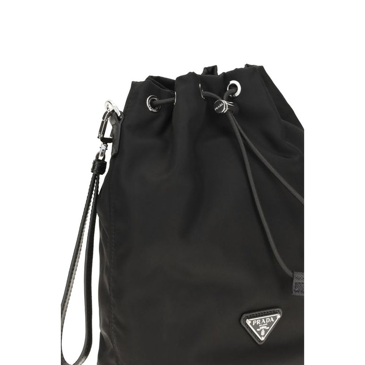 Prada Black Nylon Wallet