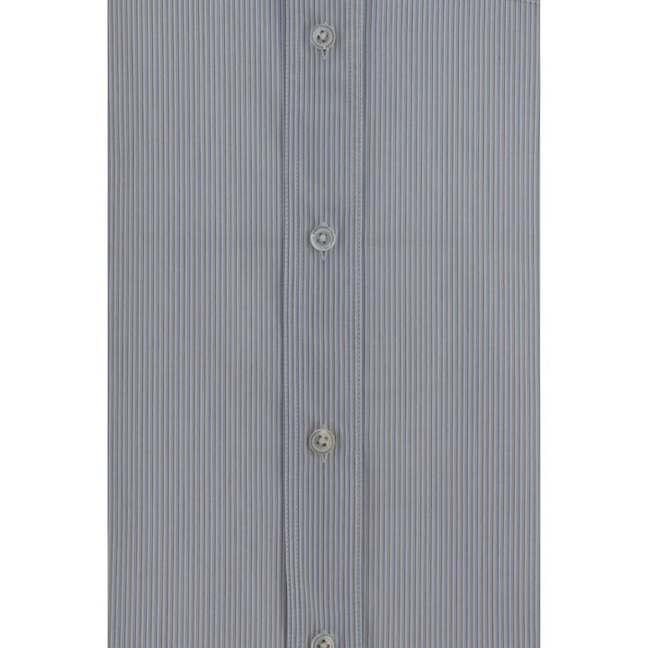 The Row Blue Cotton Dress Shirt