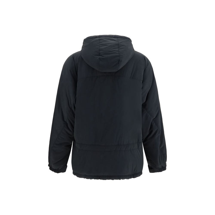 Miu Miu Black Polyester Full-Length Jacket