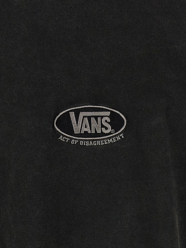 Vans Black Cotton T-Shirt