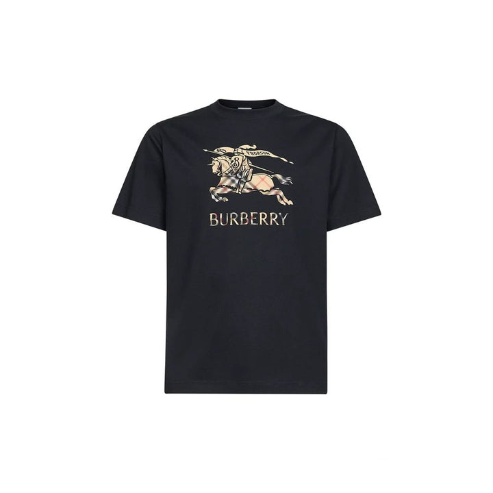 Burberry Black Cotton T-Shirt