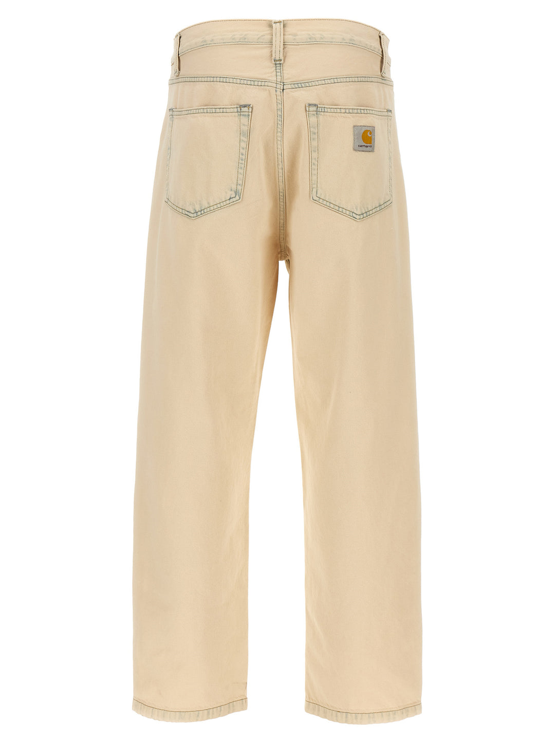 Carhartt Wip Beige Cotton Straight-Leg Jeans
