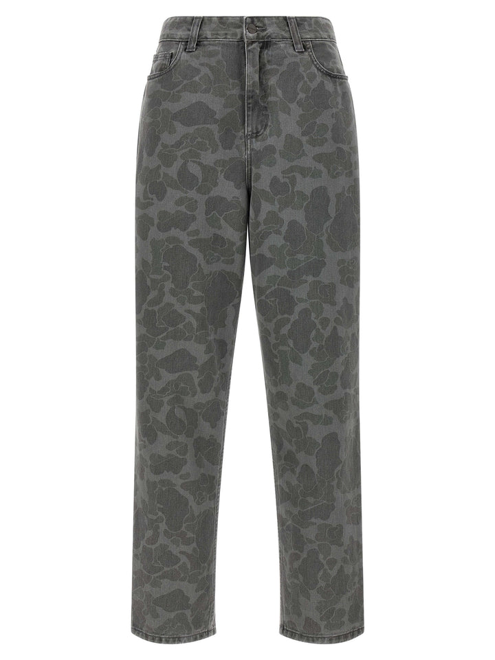 Carhartt Wip Gray Organic Cotton Tapered Jeans