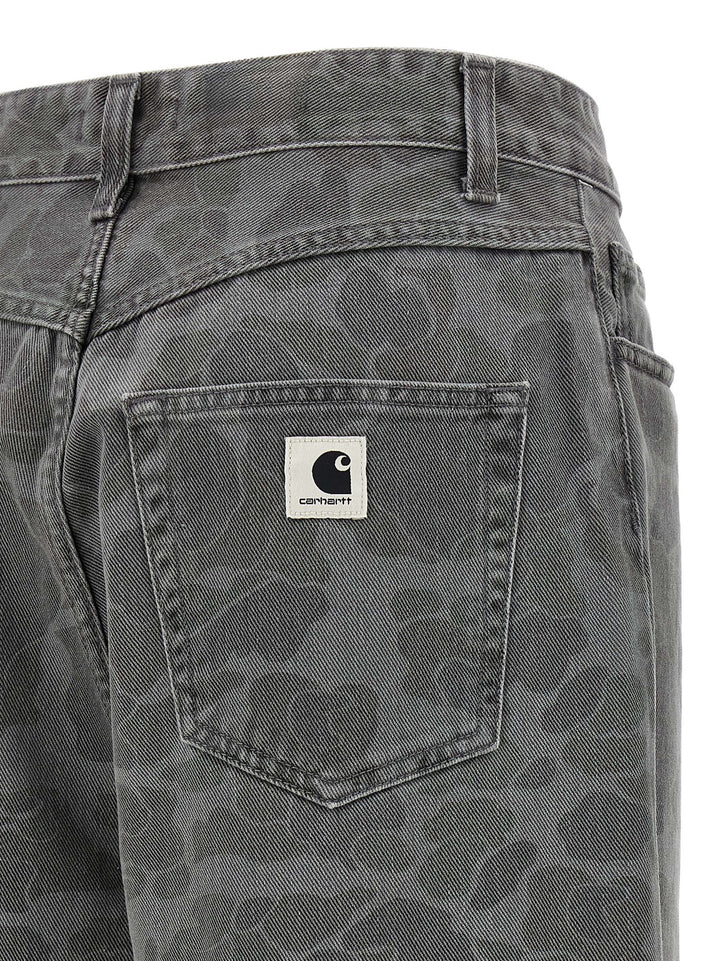 Carhartt Wip Gray Organic Cotton Tapered Jeans