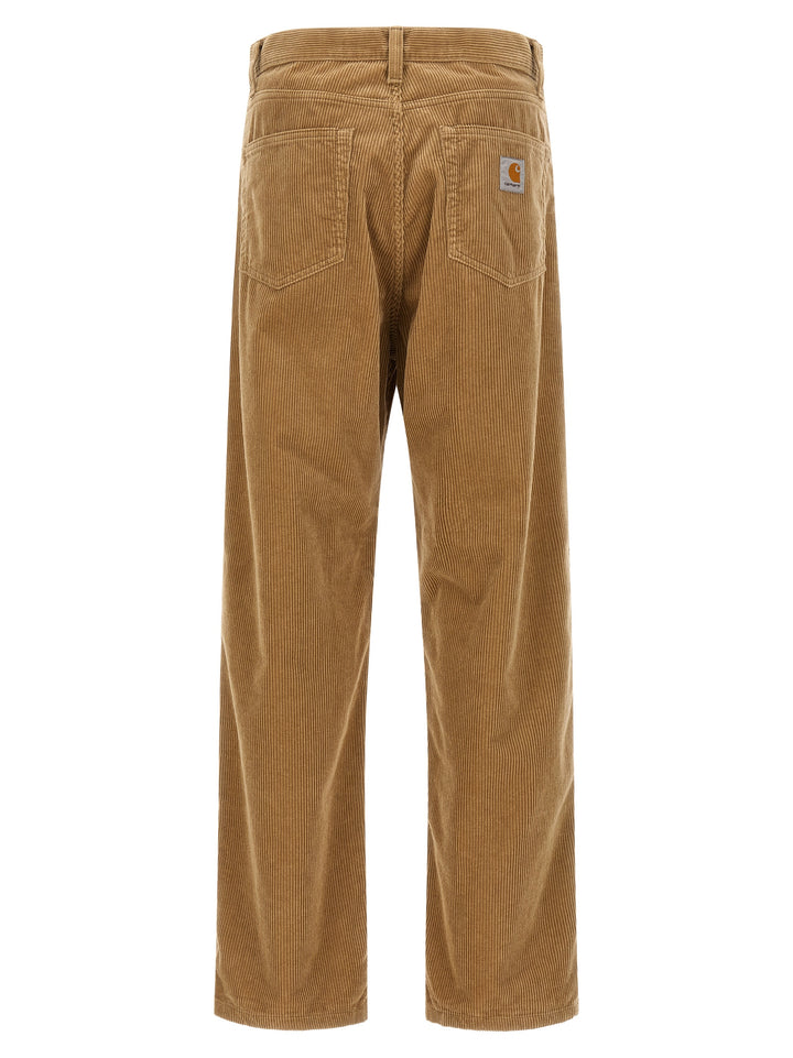 Carhartt Wip Beige Cotton Casual Pants