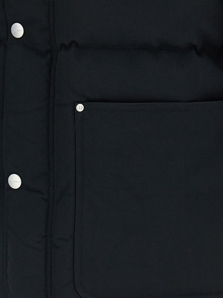Carhartt Wip Black Nylon Shell Jacket