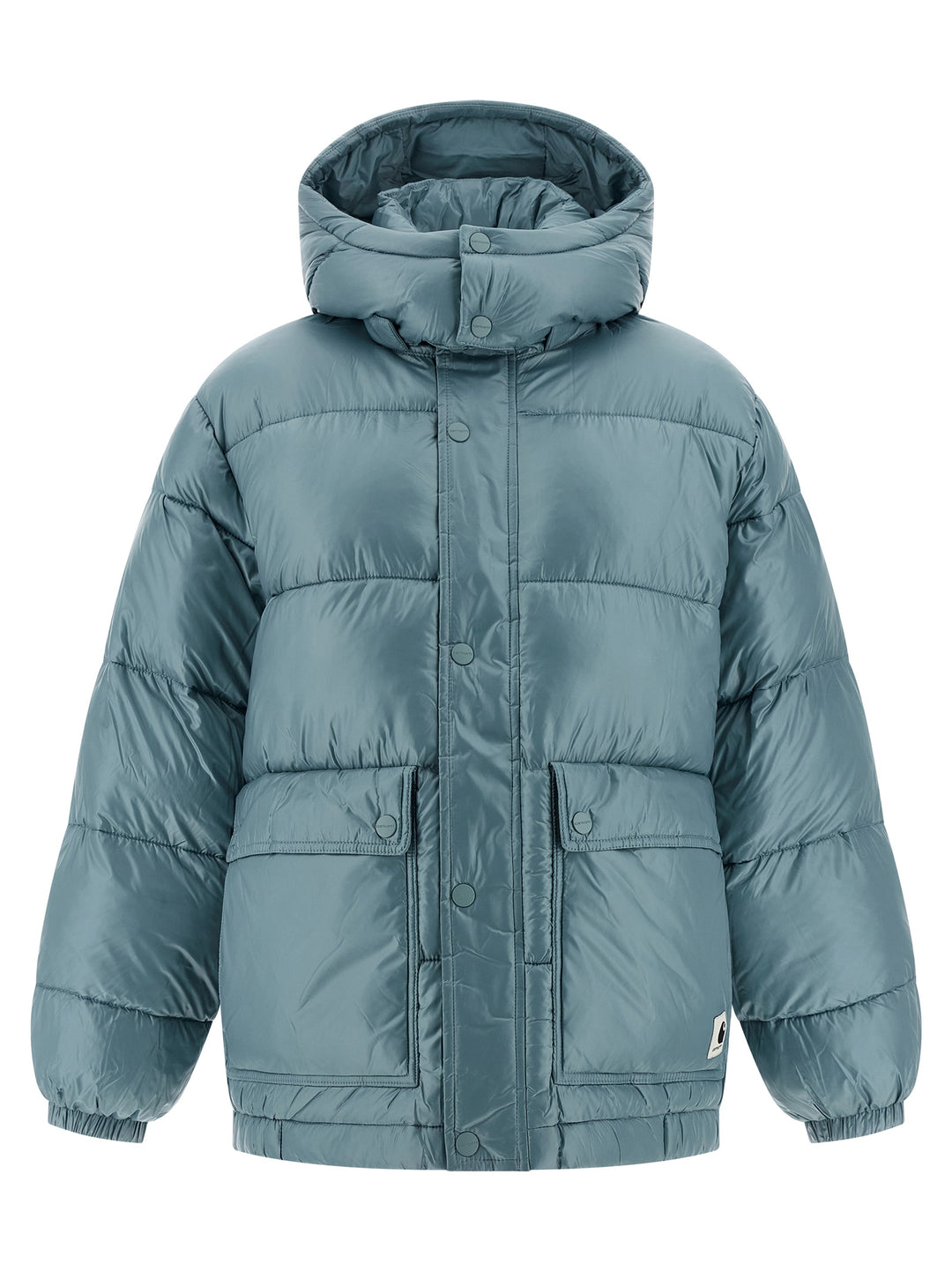 Carhartt Wip Blue Polyester Full-Length Jacket