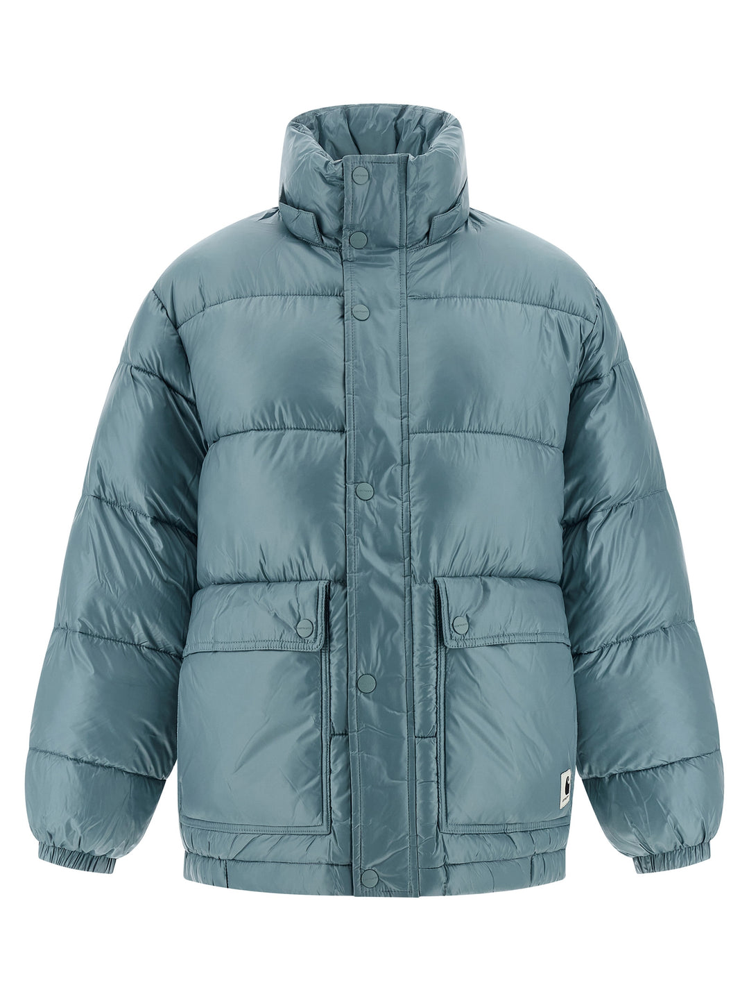 Carhartt Wip Blue Polyester Full-Length Jacket
