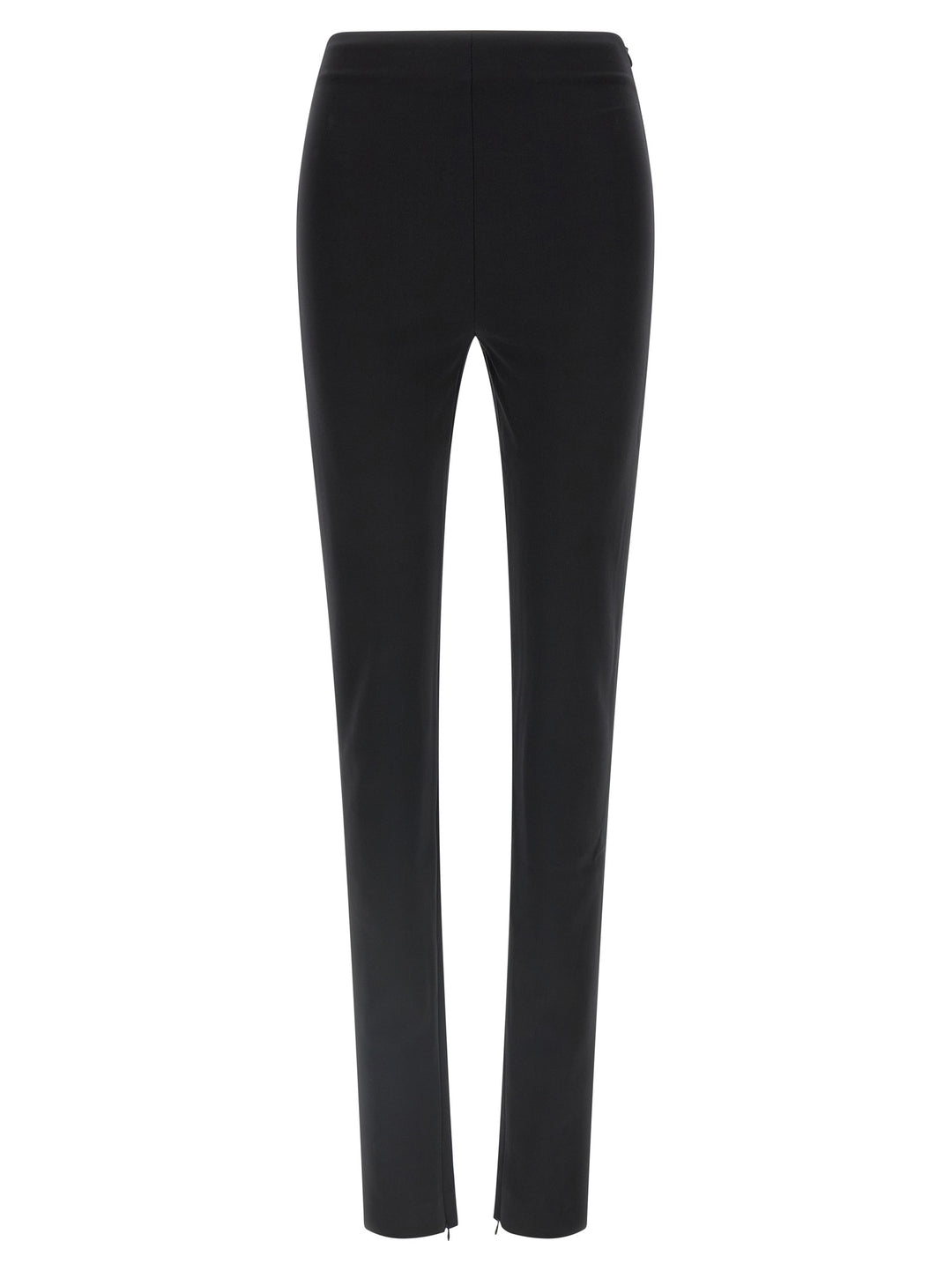 The Andamane Black Viscose Leggings