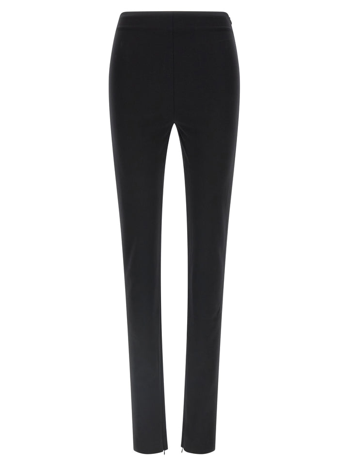 The Andamane Black Viscose Leggings