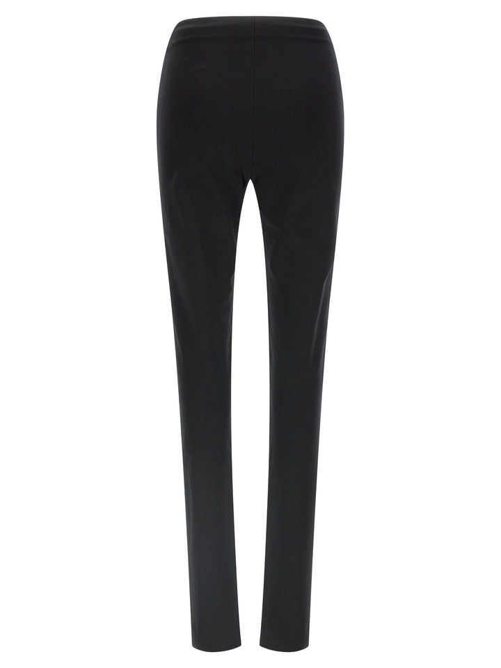The Andamane Black Viscose Leggings