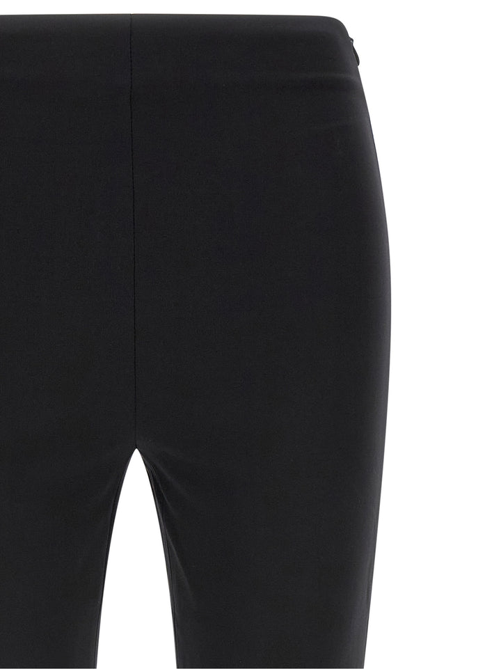 The Andamane Black Viscose Leggings