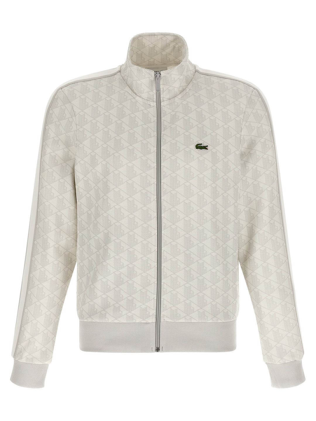 Lacoste Gray Polyester Sweatshirt