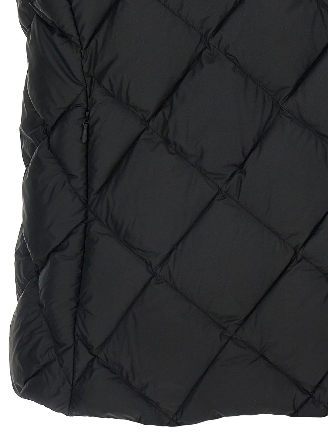 Max Mara Black Polyester Sleeveless Jacket