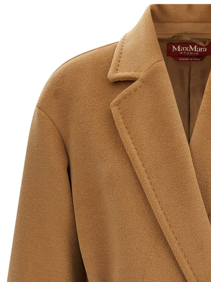 Max Mara Brown Wool Coat