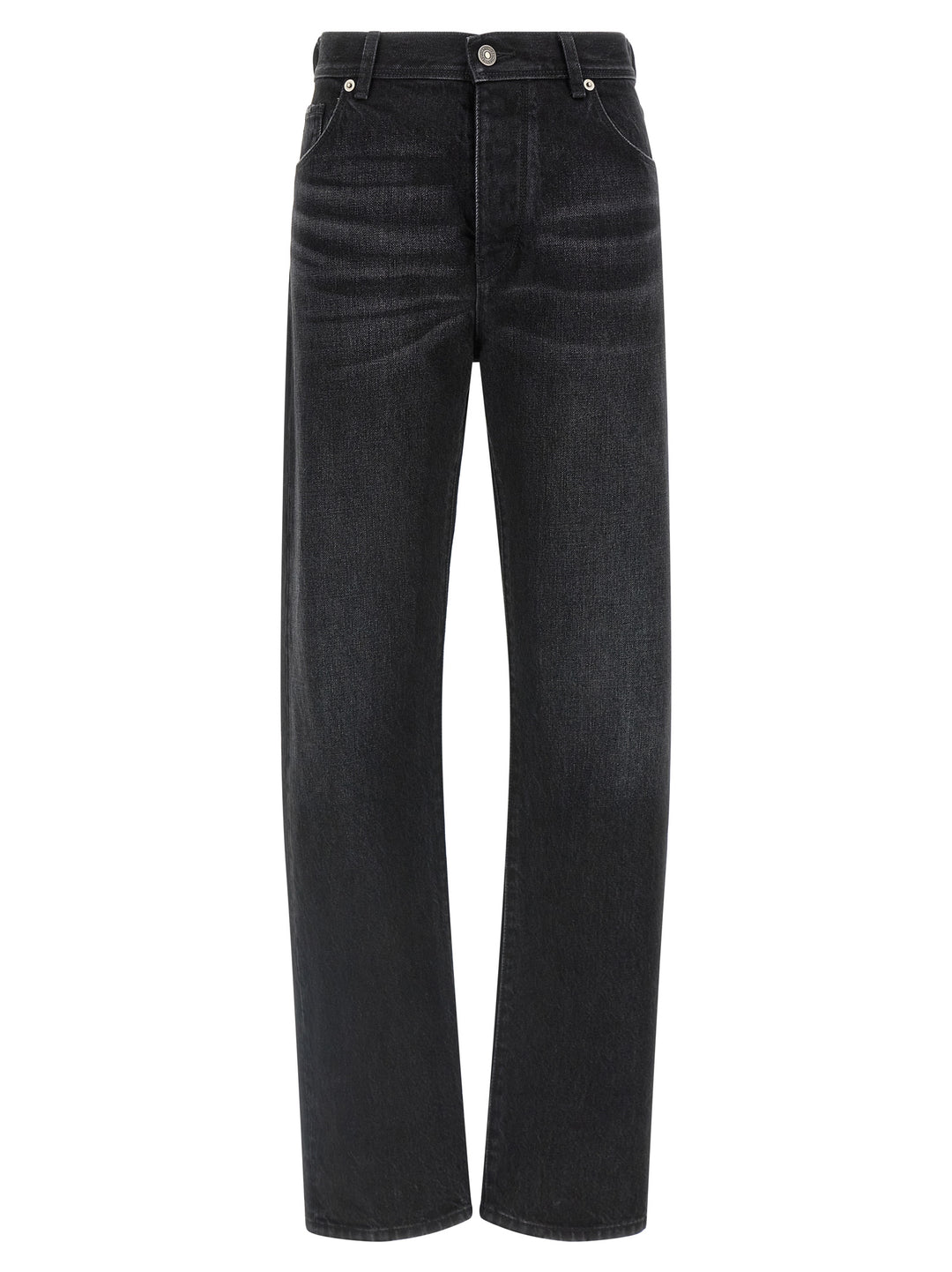 Fendi Black Cotton Jeans Denim