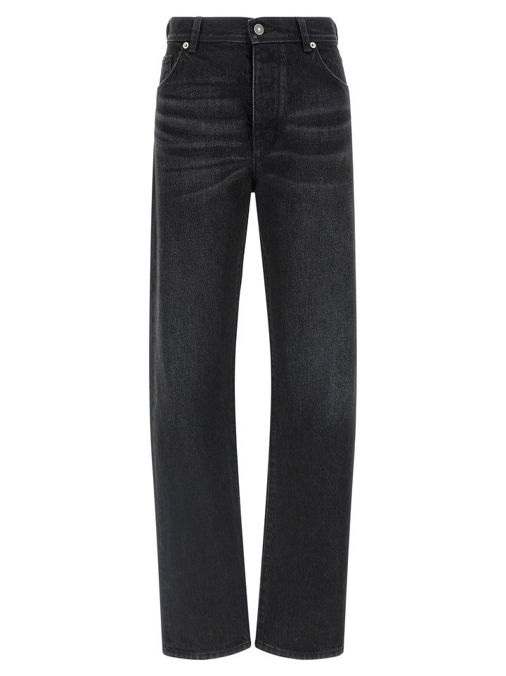 Fendi Black Cotton Jeans Denim
