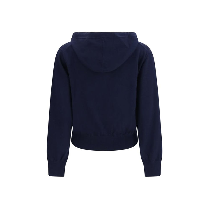 Kenzo Blue Wool Oves Aries Sweatshirt
