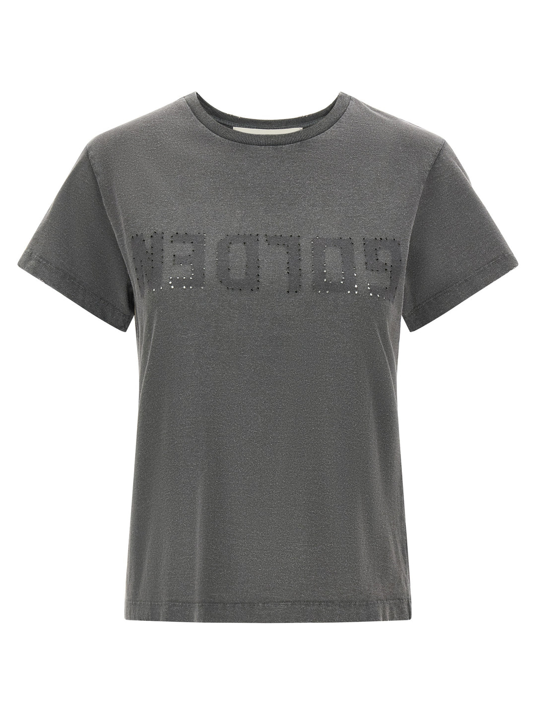Golden Goose Gray Cotton T-Shirt